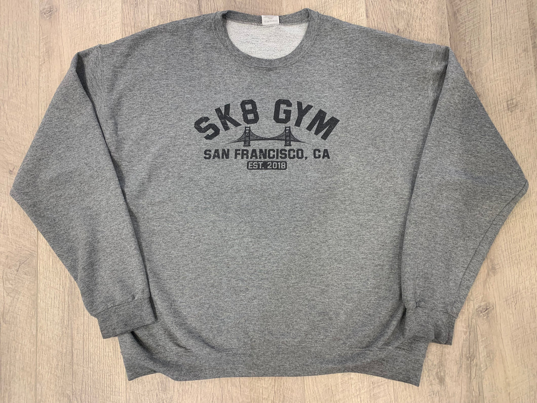 SK8 GYM Crew Neck Sweatshirt | San Francisco