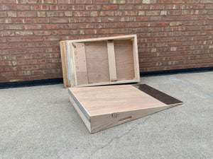 Two Custom Built Skate Ramps